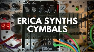 Video thumbnail for Erica Synths Cymbals by Richard Easel