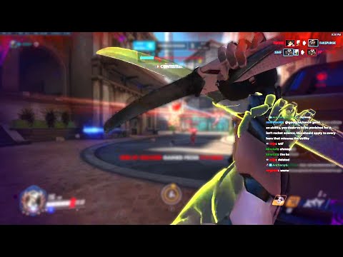 Necros #1 Genji Gameplay - Overwatch Season 36 Top 500