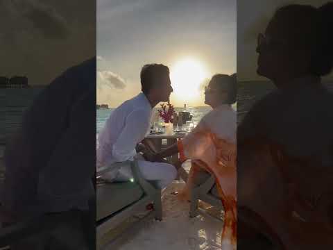 Sunset by the beach 💞 #shorts #loveisintheair #romantic