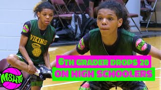 6th Grader GOES FOR 20 against HIGH SCHOOLERS - Deloni Pughsley Northland High School