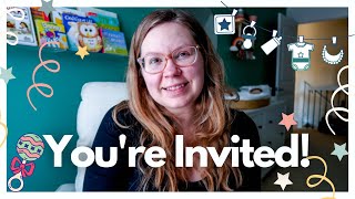 🎉 YOU'RE INVITED to my VIRTUAL BABY SHOWER | Feb 4th @ 10am EST live on YouTube 🎉