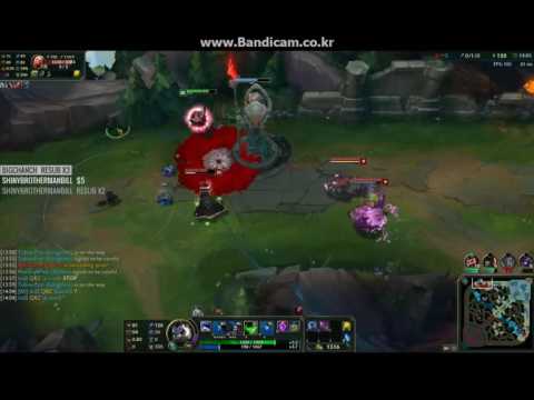[NA Master] Quas Top Teleport Swain vs Vladimir [7/8/15 Double Kill] 2016-05-19