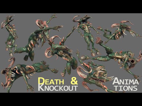 Death Animations (universal). Author Pavel Rodygin