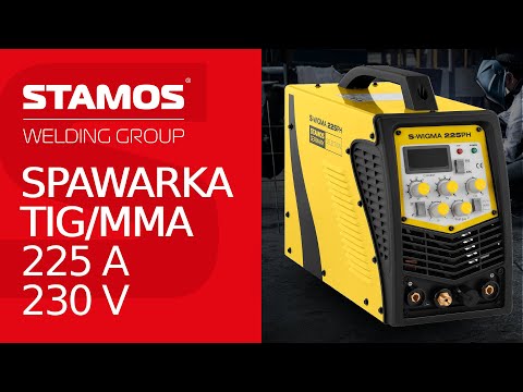 Video - Spawarka TIG/MMA - 225 A - 230 V - Puls - 2T/4T