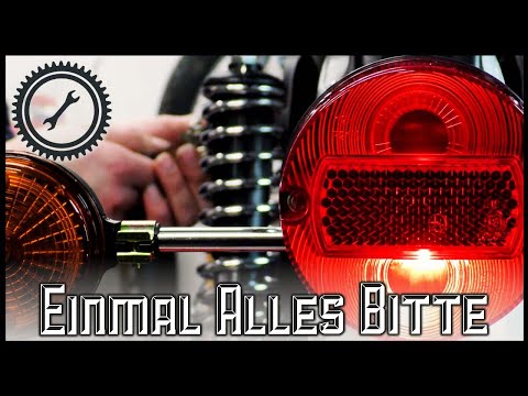 Simson S51 - Der komplett Kabelbaum mit allen Extras