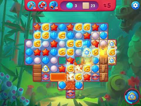 Fishdom Hard level 3421 no boosters フィッシュダム [Friend's]