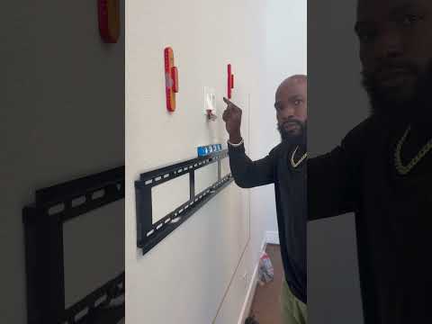 98” TCL X11L install & review #fyp #tv #review #install #howto #trending #viral #mount #tcl #explore