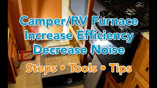 Camper Furnace More Heat Less Noise