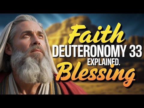 Deuteronomy Chapter 33 Explained (Moses’ Final Blessing: Faith and the Promised Land)