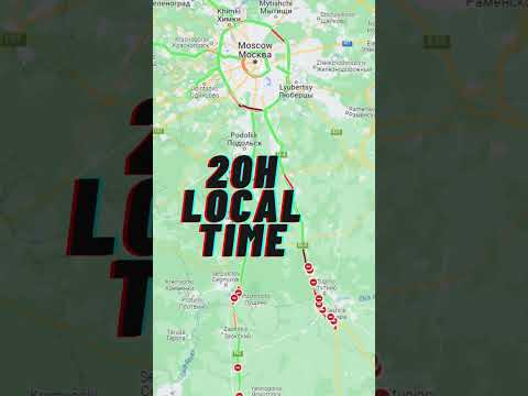 Moscow blockade 20h local time 24 June 2023 #shorts