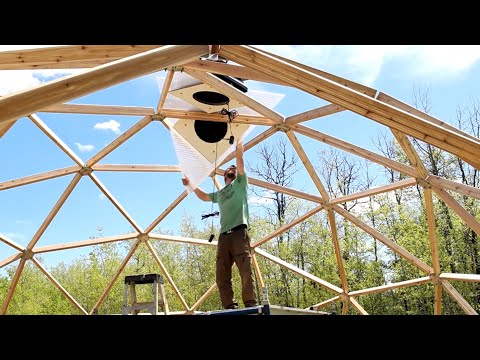 Building Our Geodesic Dome Greenhouse For Homesteading & 4 Season Food Production