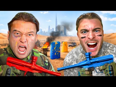 Extreme Paintballing In Dubai’s Desert