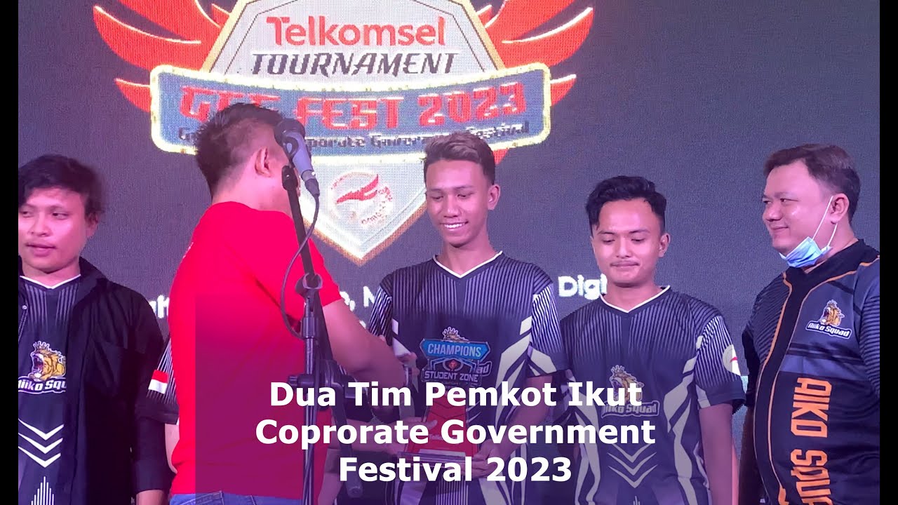 Pemkot Gorontalo Usung Dua Tim pada Coprorate Government Festival tahun 2023