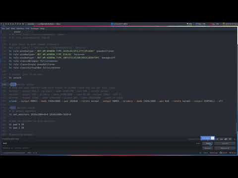 ArcoLinux 1125 : moving an application to my first or second monitor