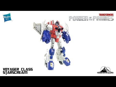 Optibotimus Reviews: Transformers Power of the Prime Voyager Class STARSCREAM