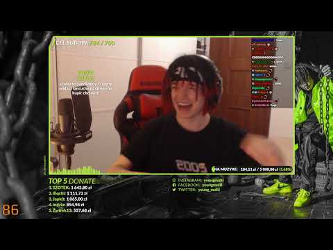 CZUUX DZWONI DO YOUNG MULTIEGO NA LIVE