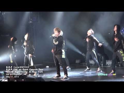 130517 B A P Coma Dancing In The Rain Stop It Crash@ENCORE on Earth NY