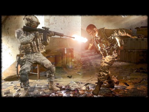 Modern Warfare 2 Remastered - US Army Rangers VS OpFor - NPC Wars