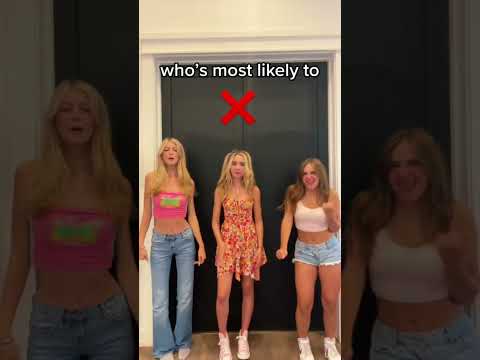 WHO’S MOST LIKELY TO? (Ft. Piper Rockelle, Emily Dobson) #shorts