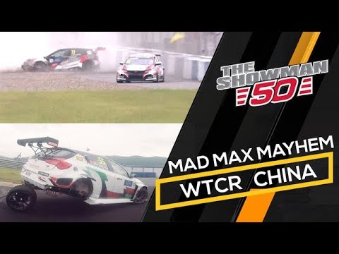 Mad Max racing in Ningbo WTCR race 2 and 3, China with Tom Coronel in the Cupra