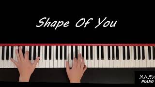Ed Sheeran - Shape Of You jazz arrangement Piano cover by Mark Piano