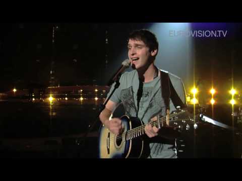 Tom Dice's first rehearsal (impression) at the 2010 Eurovision Song Contest