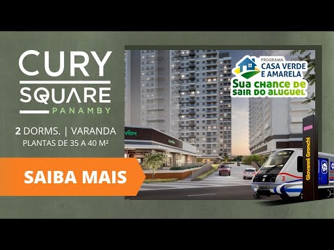 CURY SQUARE PANAMBY  | 🔰 Casa Verde e Amarela