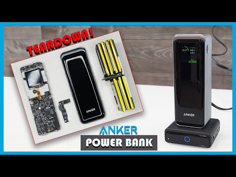Anker Prime HUGE 27,650 mAh Power Bank Review & Teardown. A Look Inside!