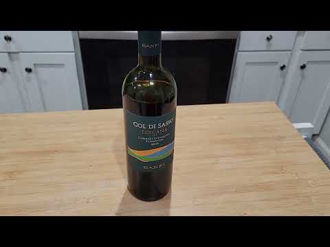Vinho misterioso! Col Di Sasso Toscana Cabernet Sauvignon/Sangiovese Blend 2019