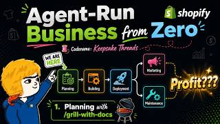 Agent-Run Business from Zero: 1. Planning with /grill-with-docs (Matt Pocock Skill)