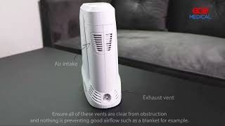 Product video: Zen-O Lite Portable Oxygen Concentrator - Single/Double Battery