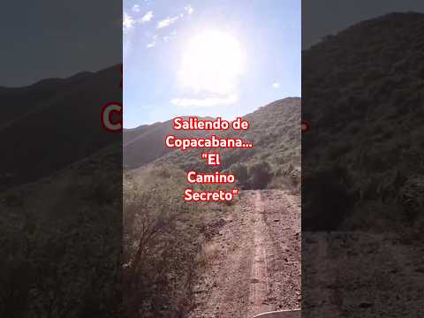 saliendo de Copacabana por un camino secreto #cordoba #moto #aventura #hondaxr #camino #secreto