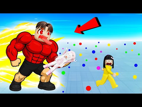 Yuta Mio and Baby Celine Transform into Muscular Man-Eating Giants | ROBLOX
