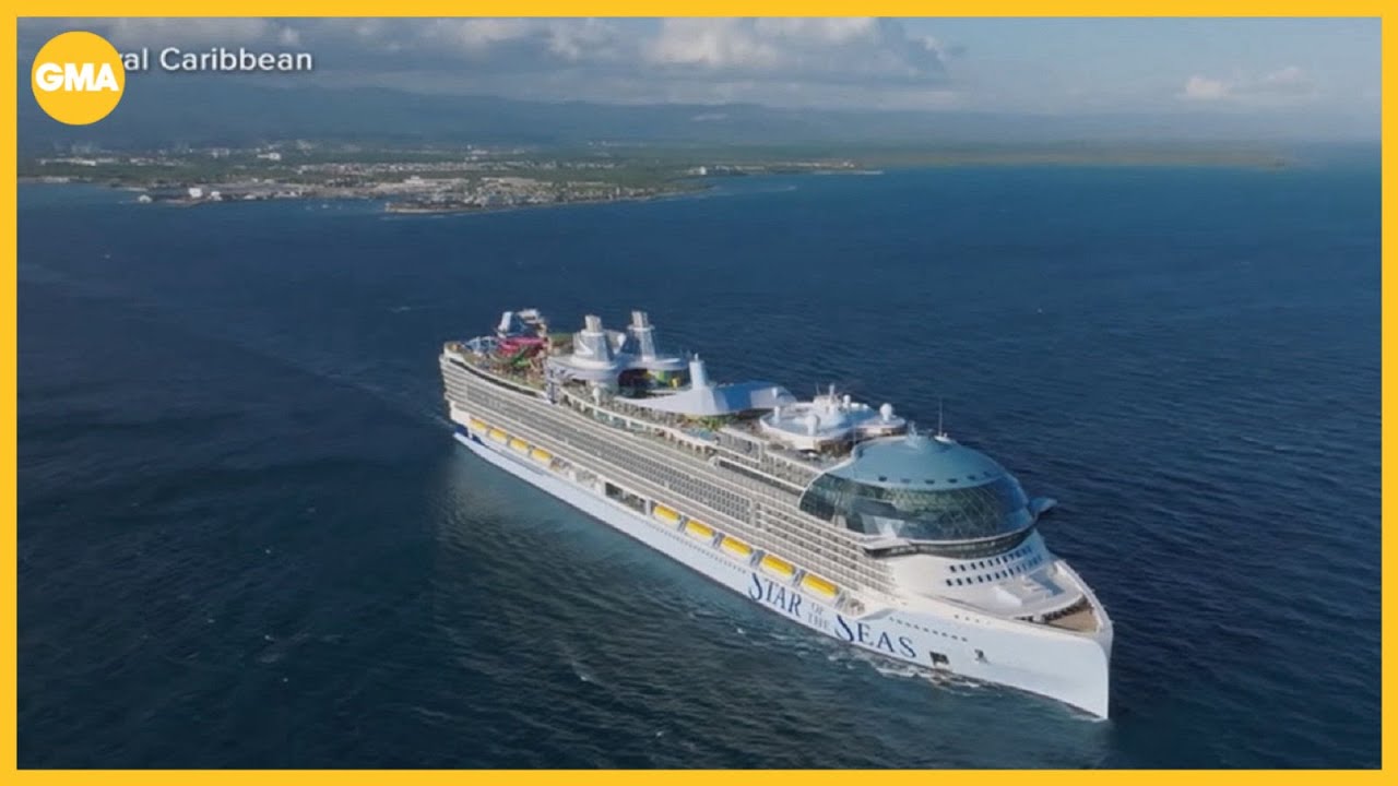 World's largest cruise ship sets sail
