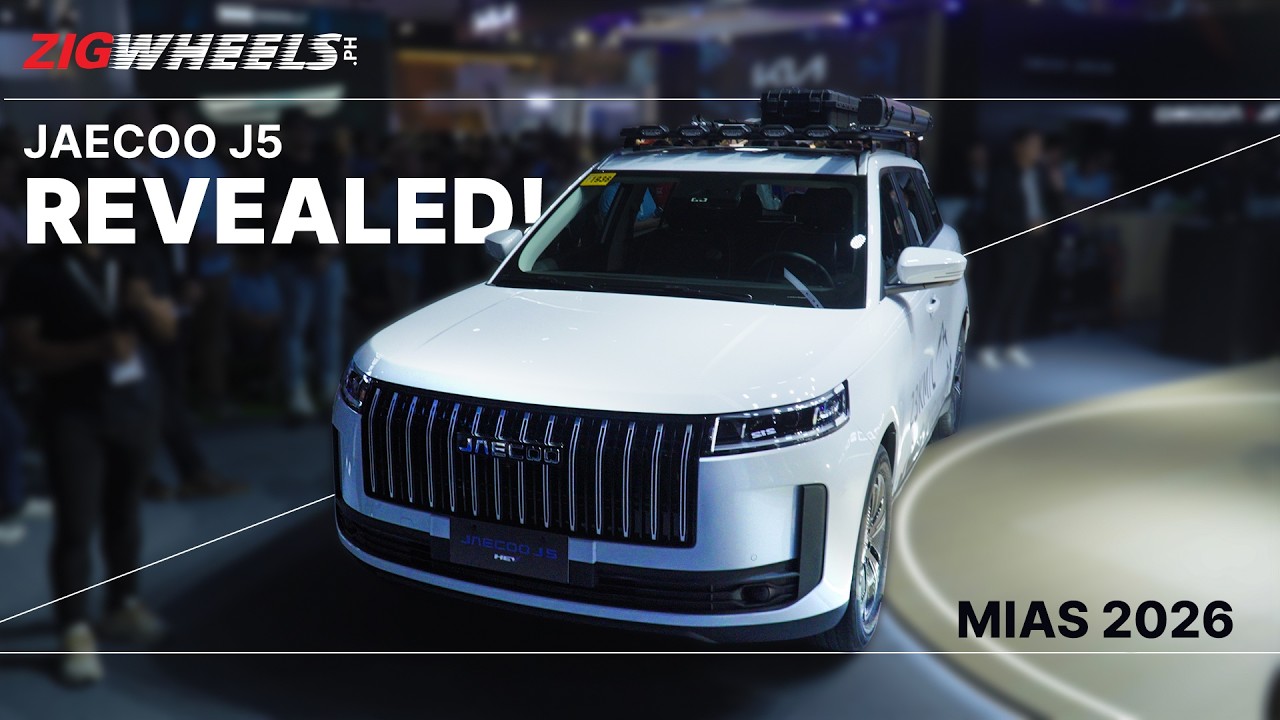 Jaecoo J5 Revealed at MIAS 2026! | Zigwheels.Ph