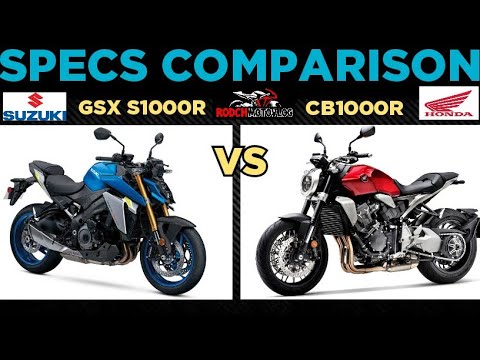 2022 GSX S1000R vs 2021 HONDA CB1000R | Sound & Specs Comparison