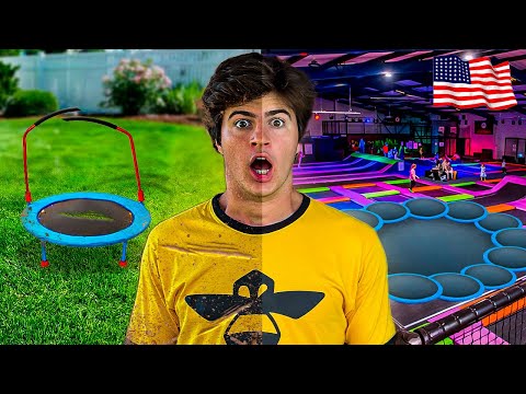 PARQUE DE CAMA ELÁSTICA DE R$ 1,00 ❌ R$ 1.000.000!