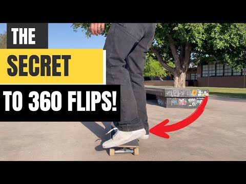 360 Flip Trick tip - Broken down in 3 easy steps!
