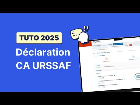 TUTO : Faire sa déclaration de CA à l'URSSAF