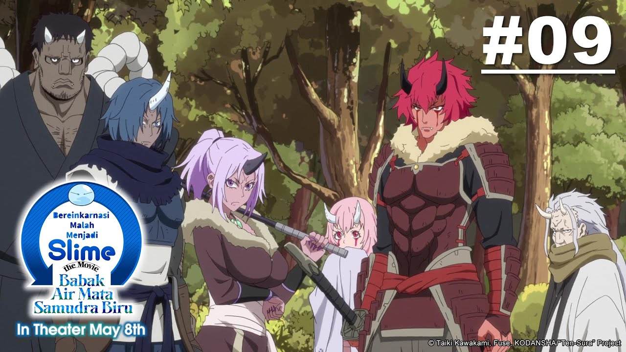 [Movie Tayang 5 Mei] (Tensura) Bereinkarnasi Malah Menjadi Slime - Episode 09 [Takarir Indonesia]