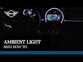MINI Ambient Light | MINI How-To
