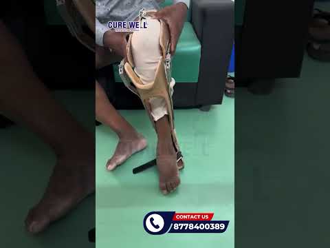 Dynamic leg kafo polio caliper, lower limb, model name/numbe...