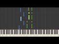 Yann Tiersen & Shannon Wright - Callous Sun (Synthesia Tutorial)