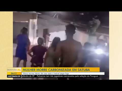 Mulher de 50 anos morre carbonizada após incêndio atingir casa em Satuba - 16/03/2026