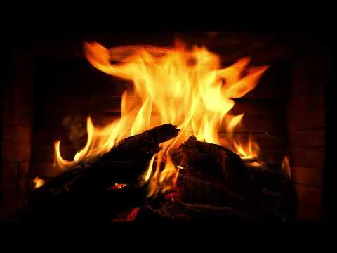 Cozy Vibes 4K Fire | Natural Crackling Fire Sounds & Clear Visuals for All-Day Relaxation