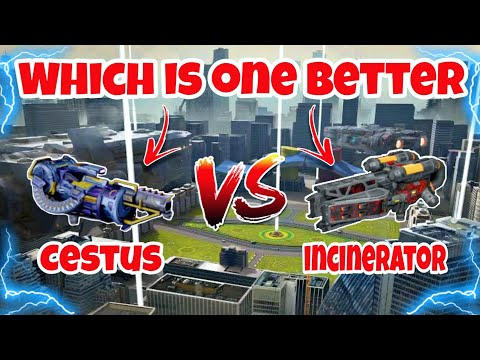 [WR] 🔥 Cestus VS Incinerator Weapon Comparison |War Robots|