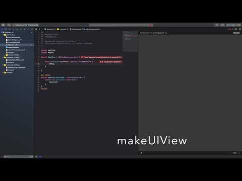 SwiftUI Essentials - Section 5: Use UIKit and SwiftUI Views Together (Xcode 11)