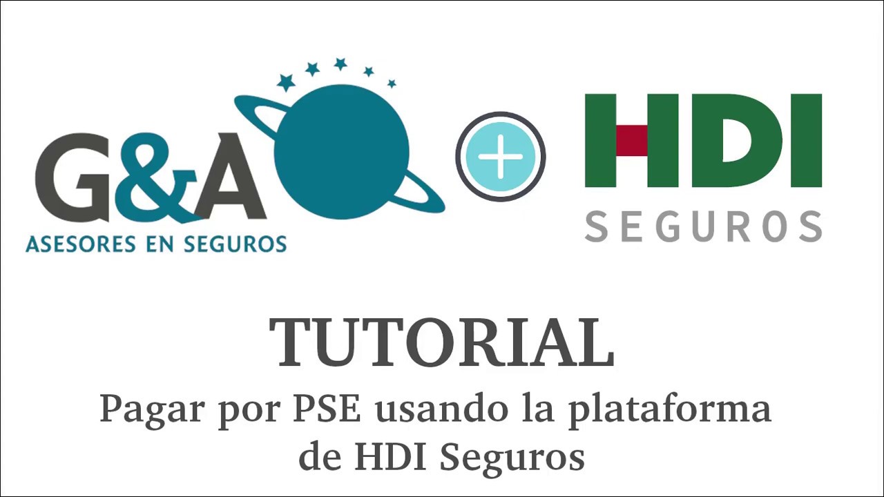 Tutorial Pago por la página de HDI