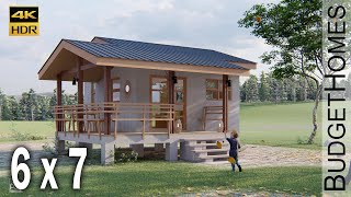 ESTELITA | TROPICAL TINY HOUSE Made of Durable Materials