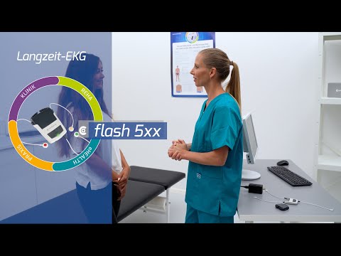 Anwendervideo flash 5xx/Langzeit-EKG
